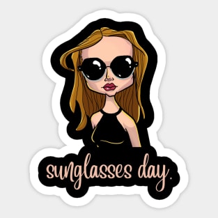 Summer sunglasses Sticker